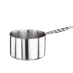 1000 INOX-CASSERUOLA ALTA 1 MANICO CM 12 11006-12