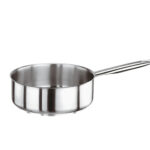 1000 INOX-CASSERUOLA BASSA 1MANICO CM 20H7,5 11008-20