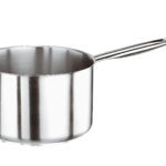 1000 INOX-CASSERUOLA MEZZA ALTA 1MANICO CM18H9 LT.2,3 11011-18