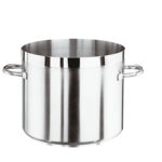 1100-PENTOLA BASSA 2MANICI CM.32H26 INOX  11105-36
