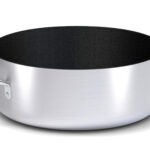 6700-CASSERUOLA BASSA 2 MANIGLIE PER INDUZIONE CM 28
