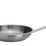 9200 PADELLA INOX 1MANICO CM 32 H.6 INDUZIONE