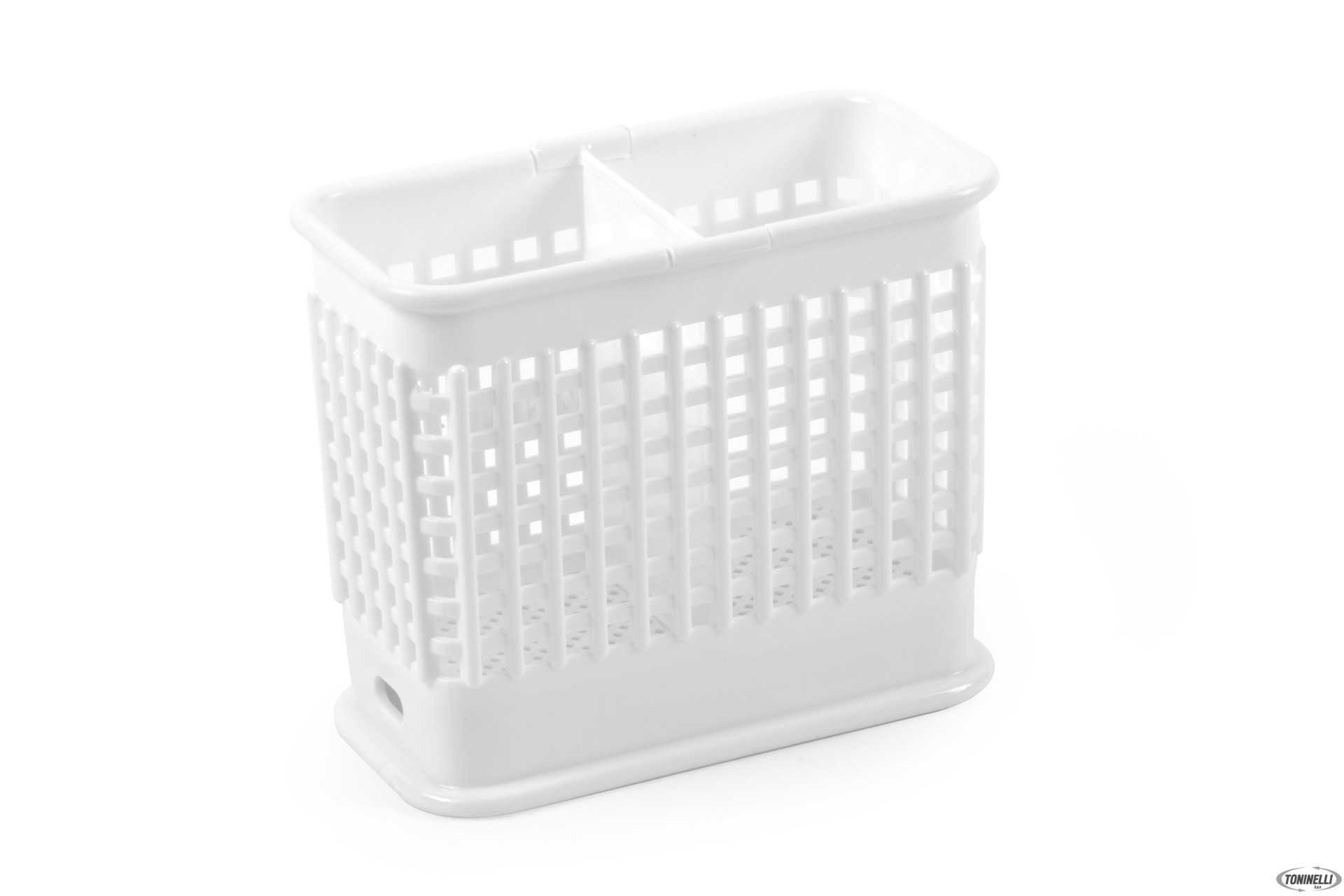 ARAVEN-PORTAPOSATE BIANCO 15,6X8X13 01064