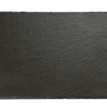 VASSOIO IN ARDESIA NATURALE CM 26,5X20,5 SPESSORE 6-9 MM CON PIEDINI ANTISCIVOLO 00942