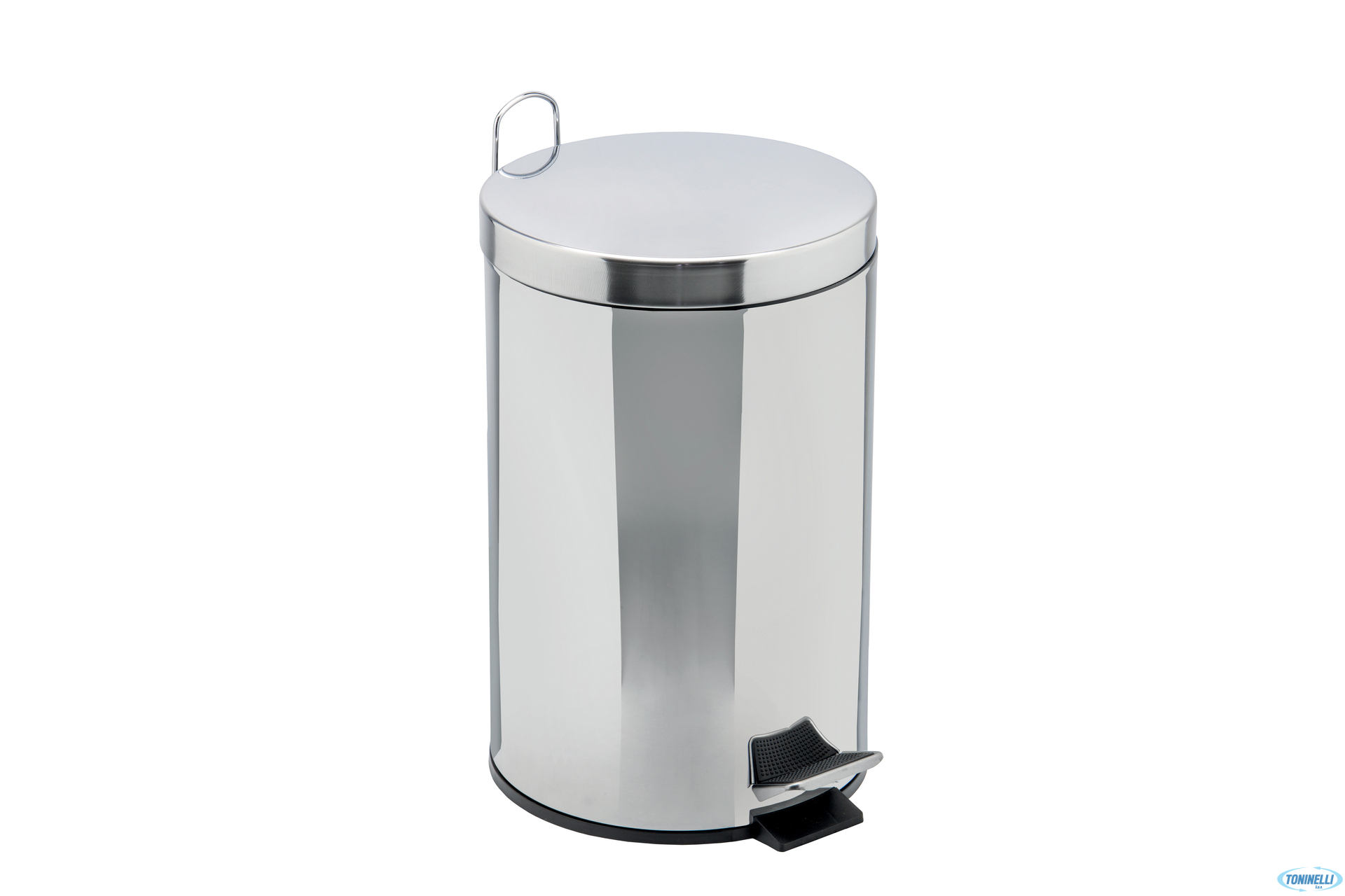 BIN GALVA-PATTUMIERA A PEDALE CON SECCHIO IN ACCIAIO GALVANIZZATO 12L CM 32 H 40   106412