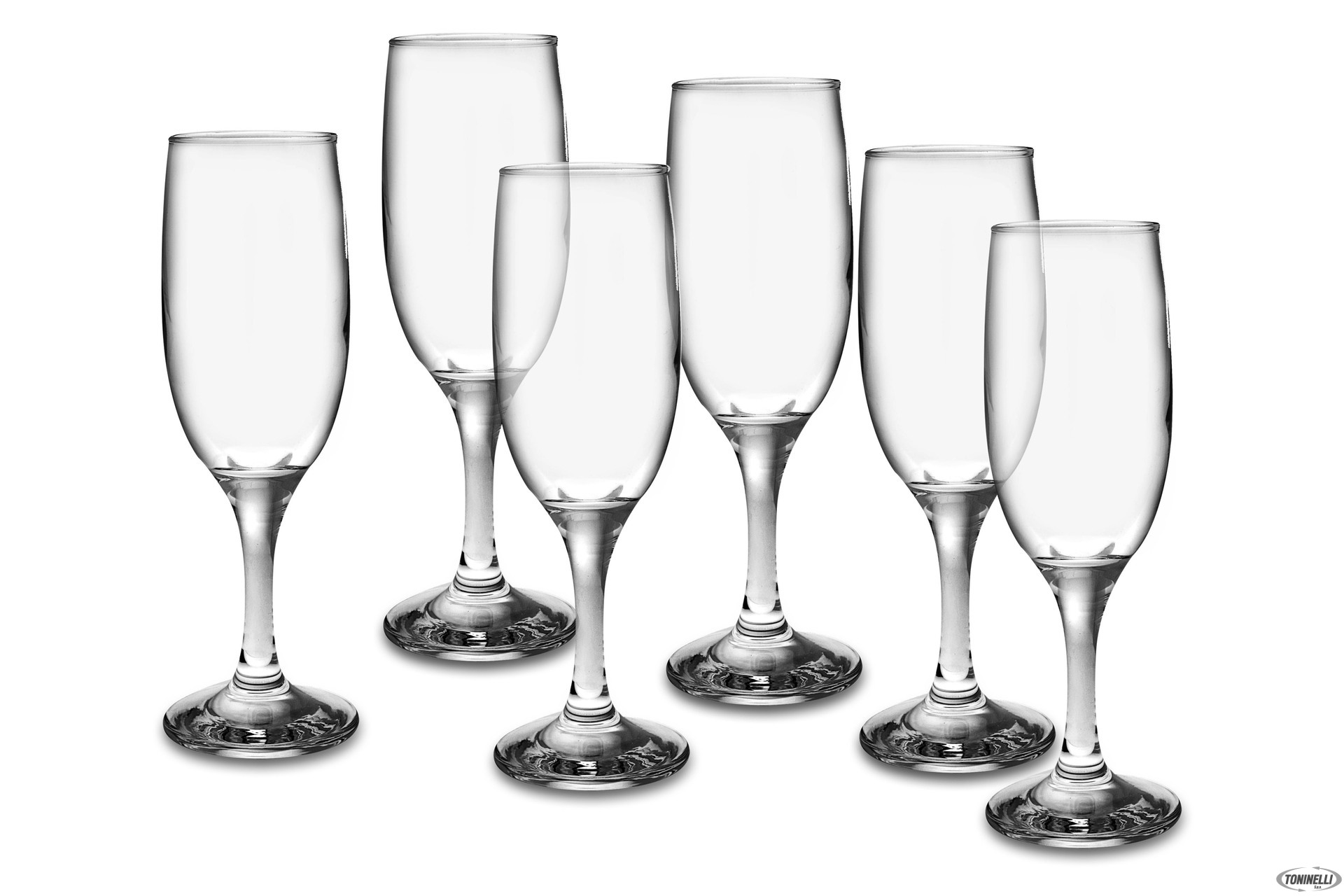 BISTRO CONFEZIONE 6 CALICE FLUTE CL 19 44419 MI