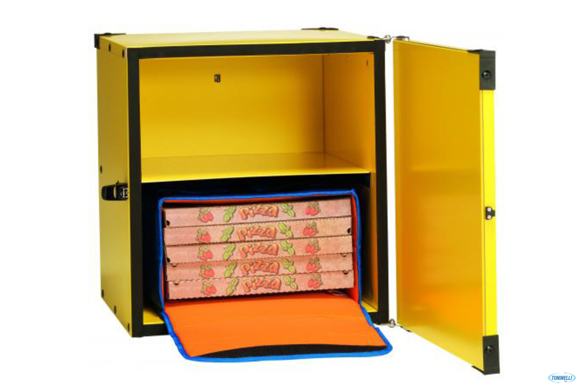 BOX RIGIDO COIBENTATO CM.46X47X50 X 10 PIZZE CM.33 BP33CR