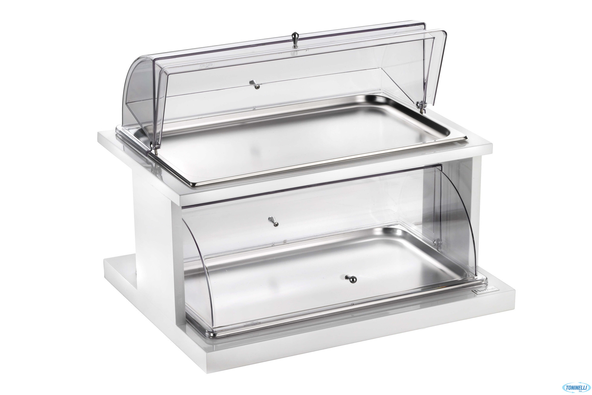 BUFFET5 STELLE ALZATA 2PIANI DOPPIA CUPOLA REFRIGERATA  511B1054