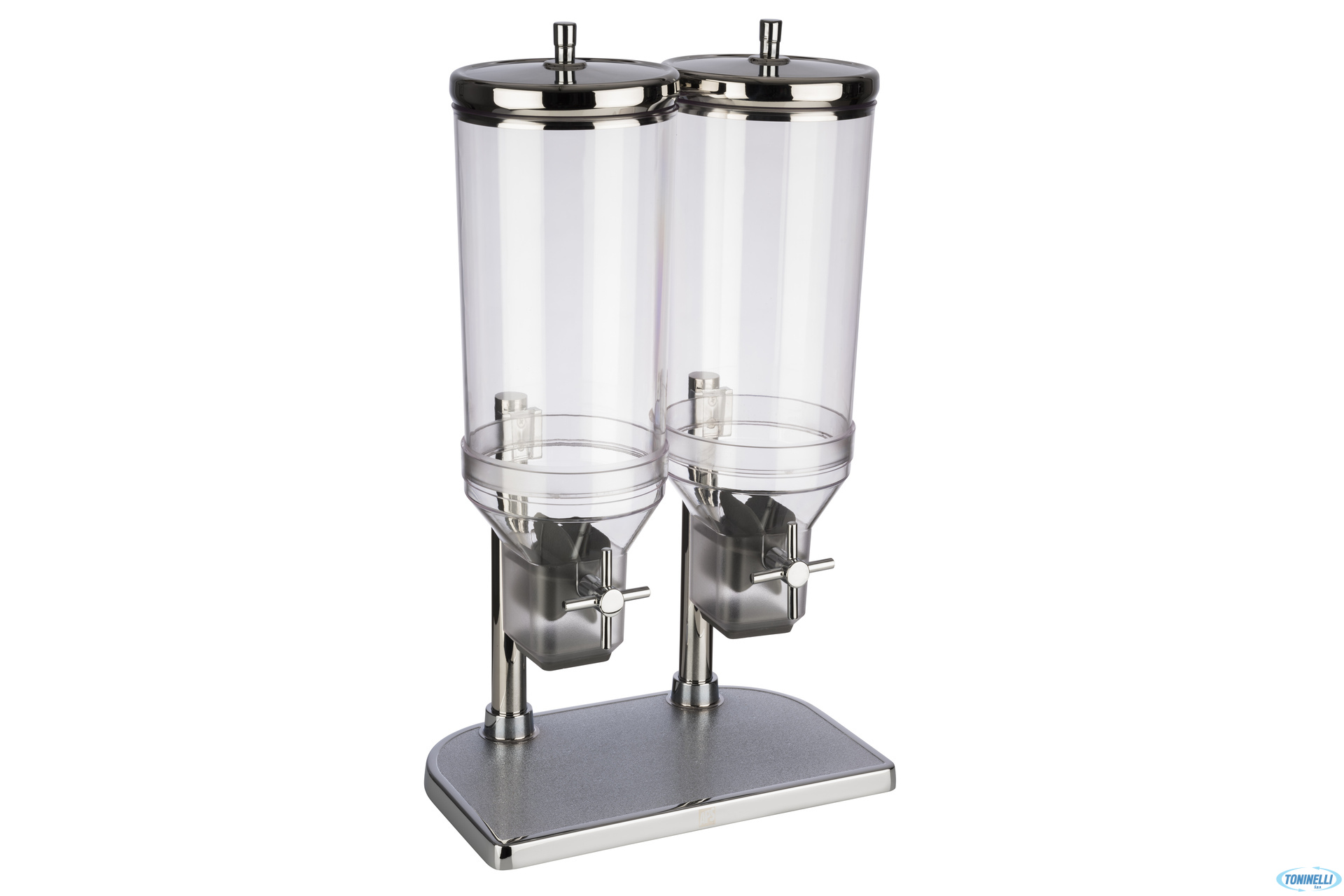 BUFFET-DISTRIBUTORE CEREALI CM 22X35XH.5  MATERIALE SAN COPERCHIO IN ACCIAIO INOX 11807