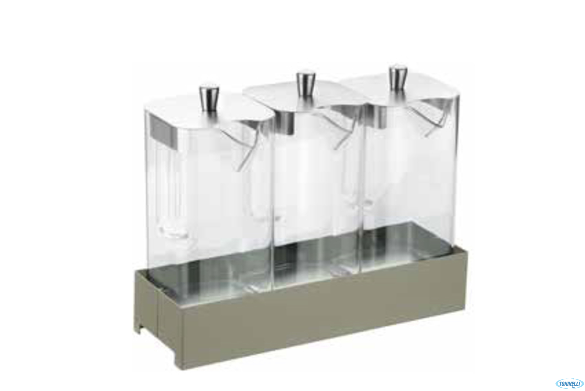 BUFFET-DISTRIBUTORE CEREALI-SUCCHI-COLOR SALVIA