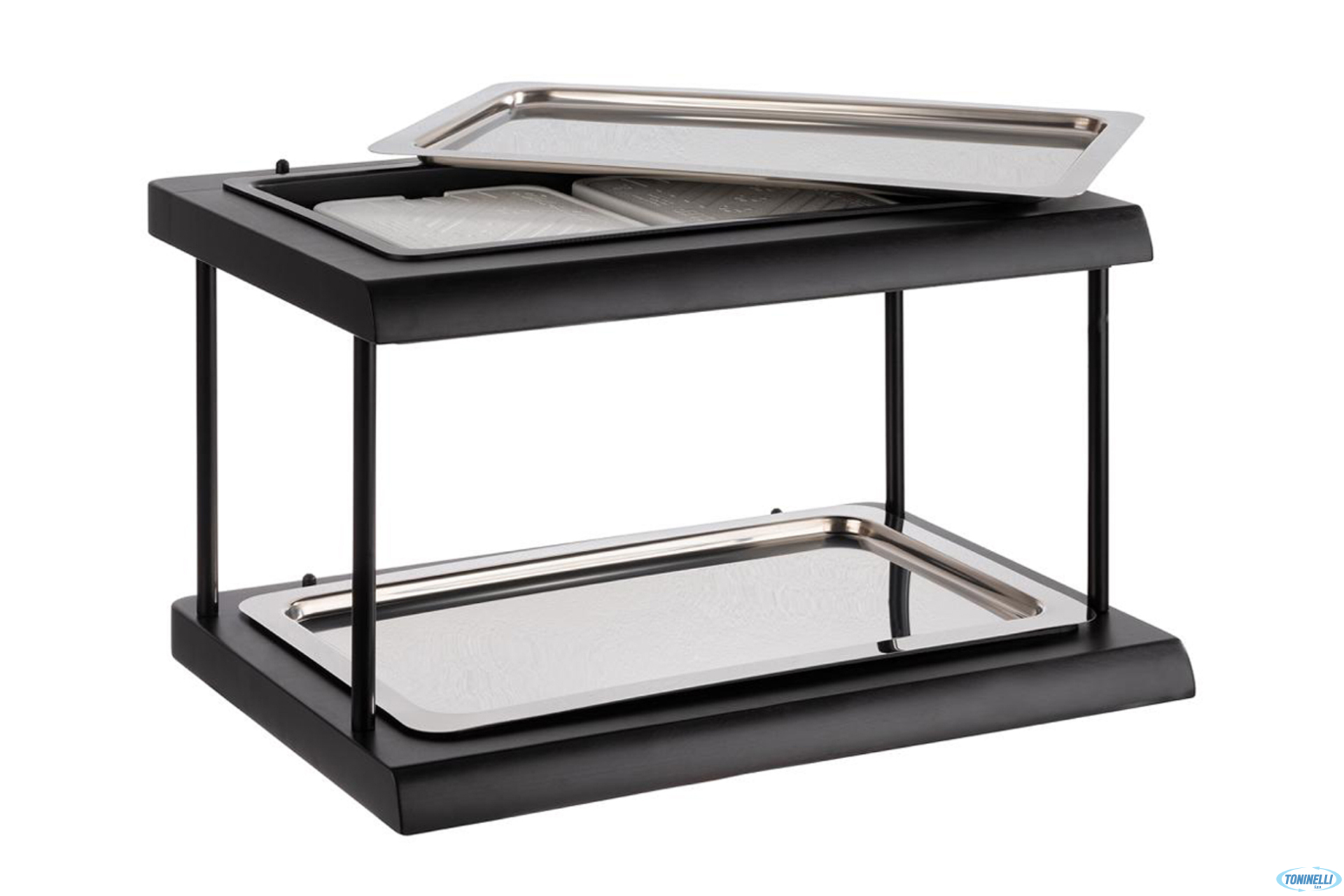 BUFFET GATRONORM 1.1.REFRIGERATO 2 PIANI CM 60X41