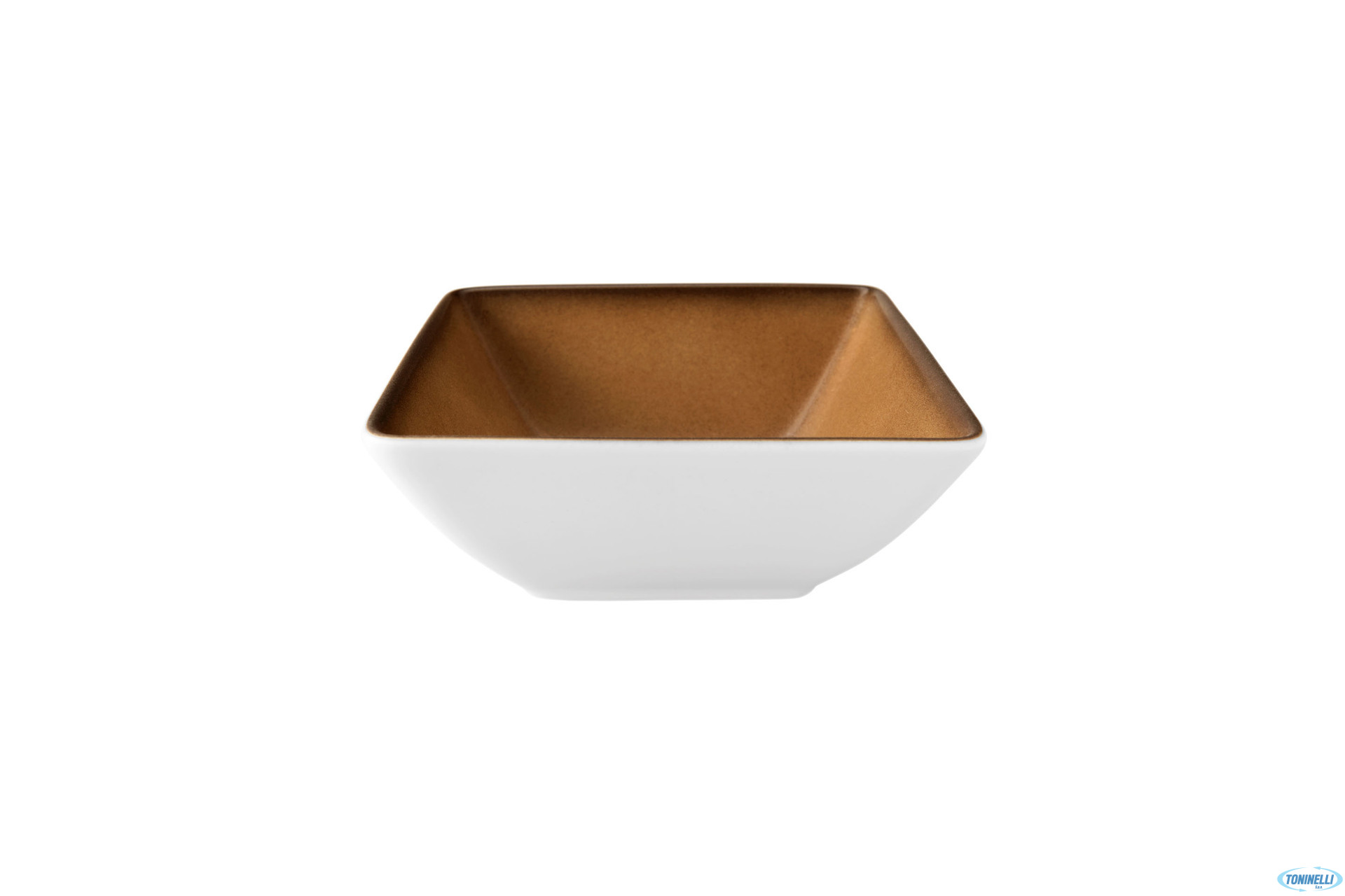 BUFFET GOURMET MARRONE-INSALATIERA CM 15X15