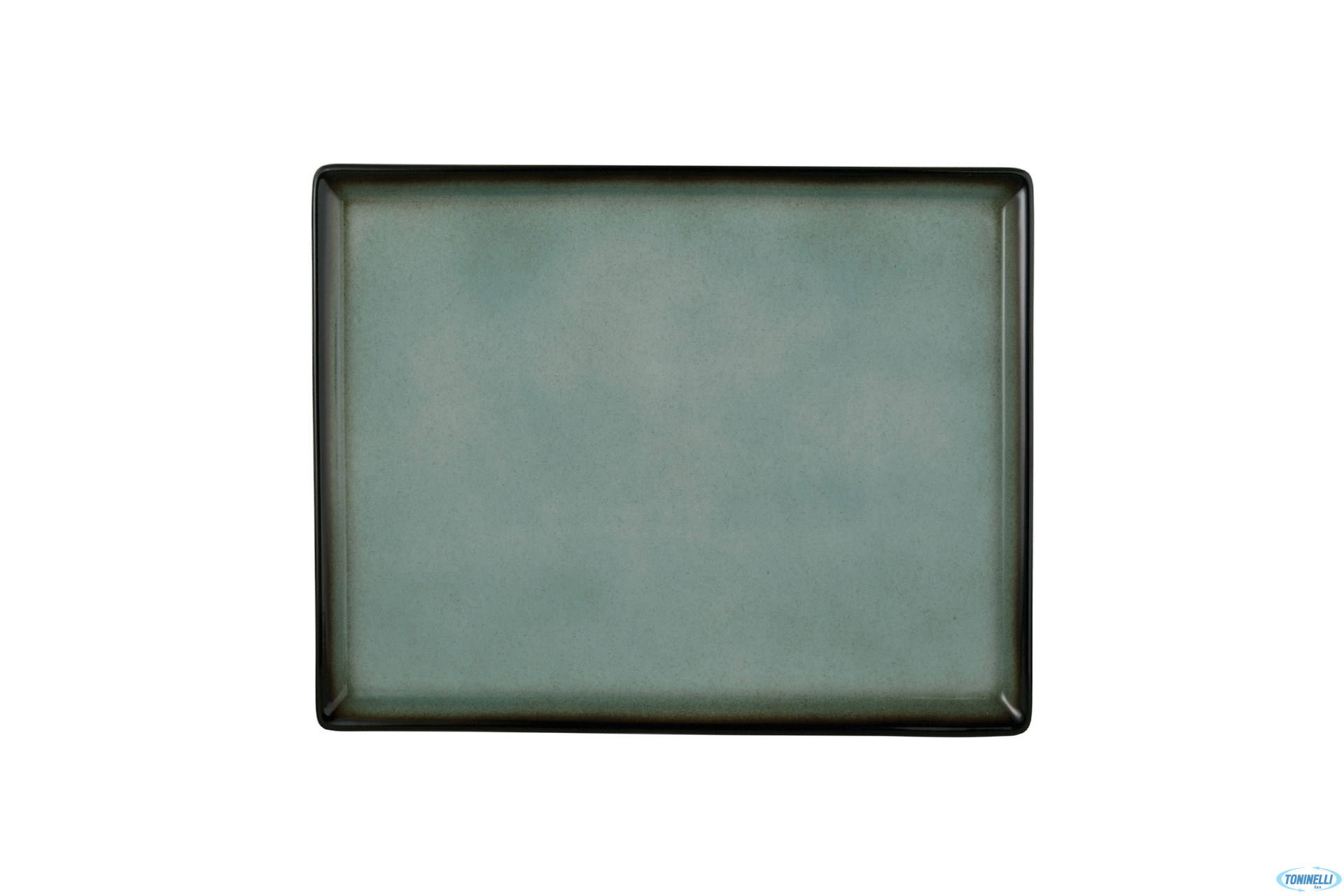 BUFFET GOURMET TURCHESE-PIATTO RETTANGOLARE CM 32,5X26,5