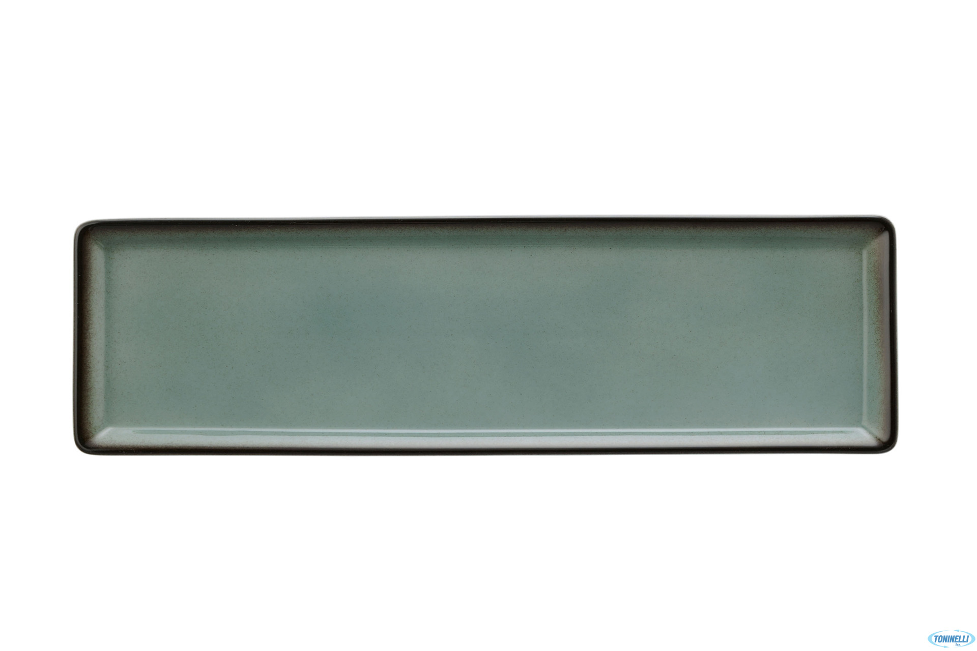 BUFFET GOURMET TURCHESE-PIATTO RETTANGOLARE CM 53X16