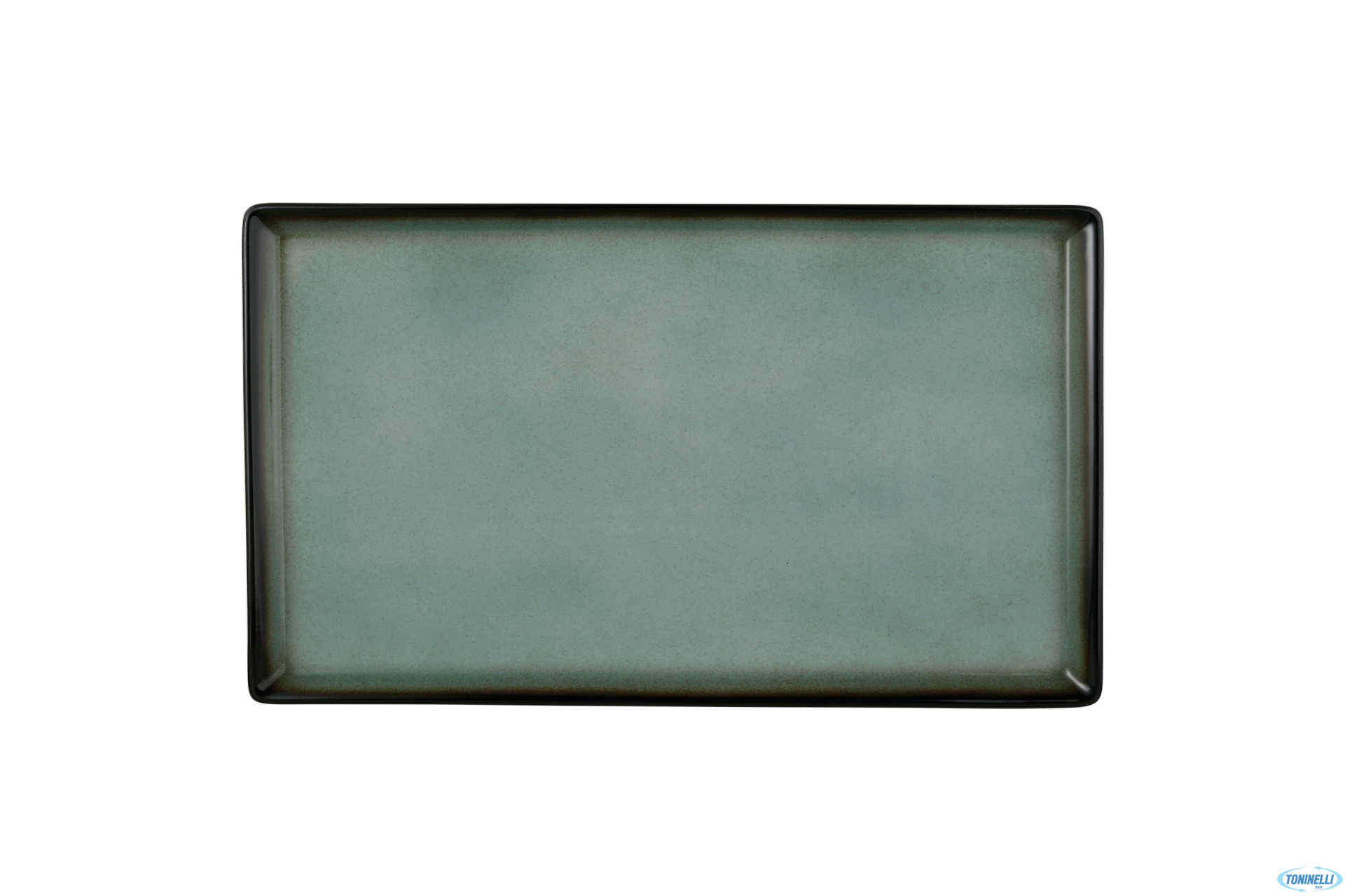 BUFFET GOURMET TURCHESE-PIATTO RETTANGOLARE CM 53X32,5