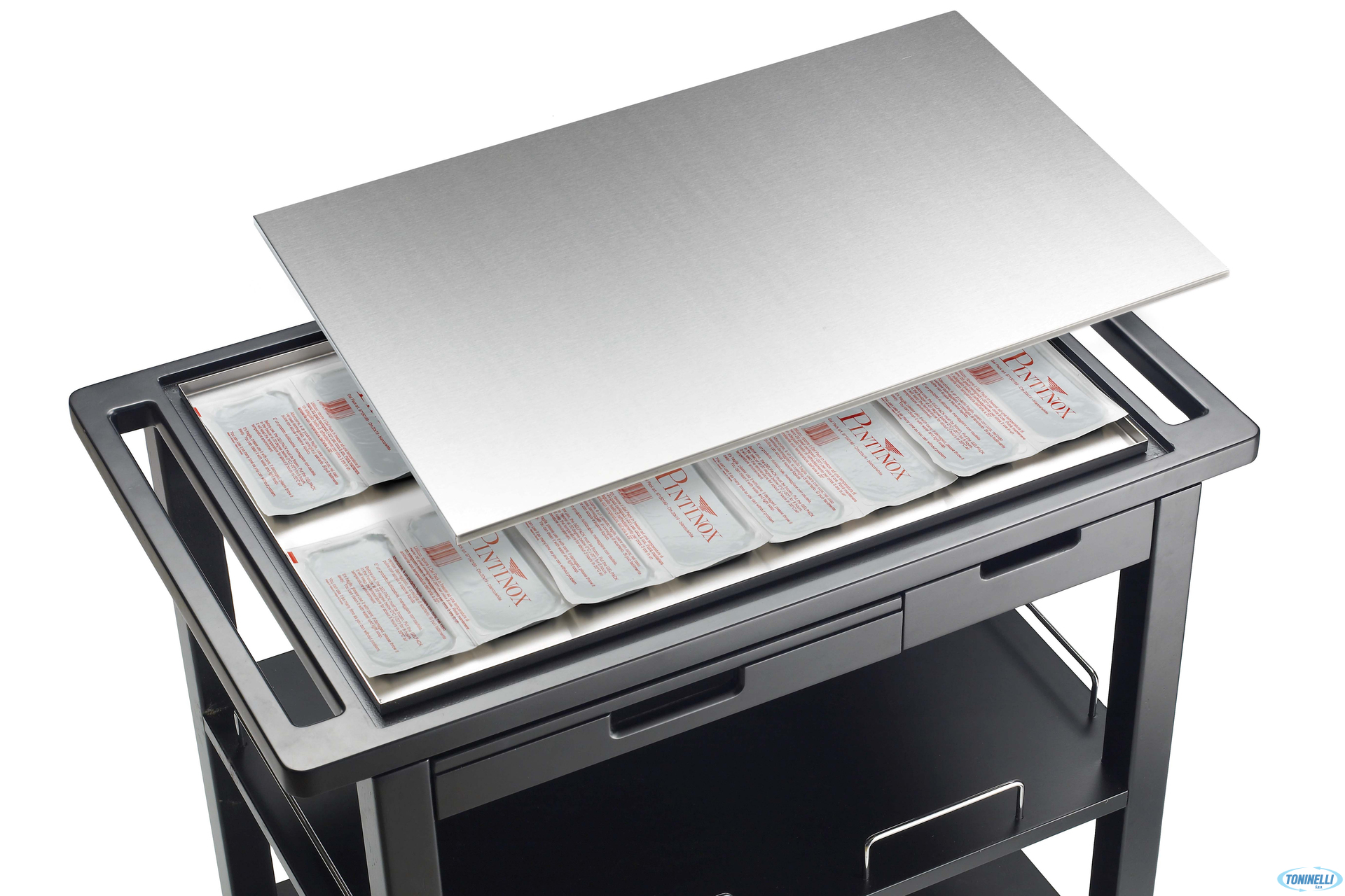 BUFFET KIT REFRIGERATO COPERTURA ACCIAIO E GEL PACK