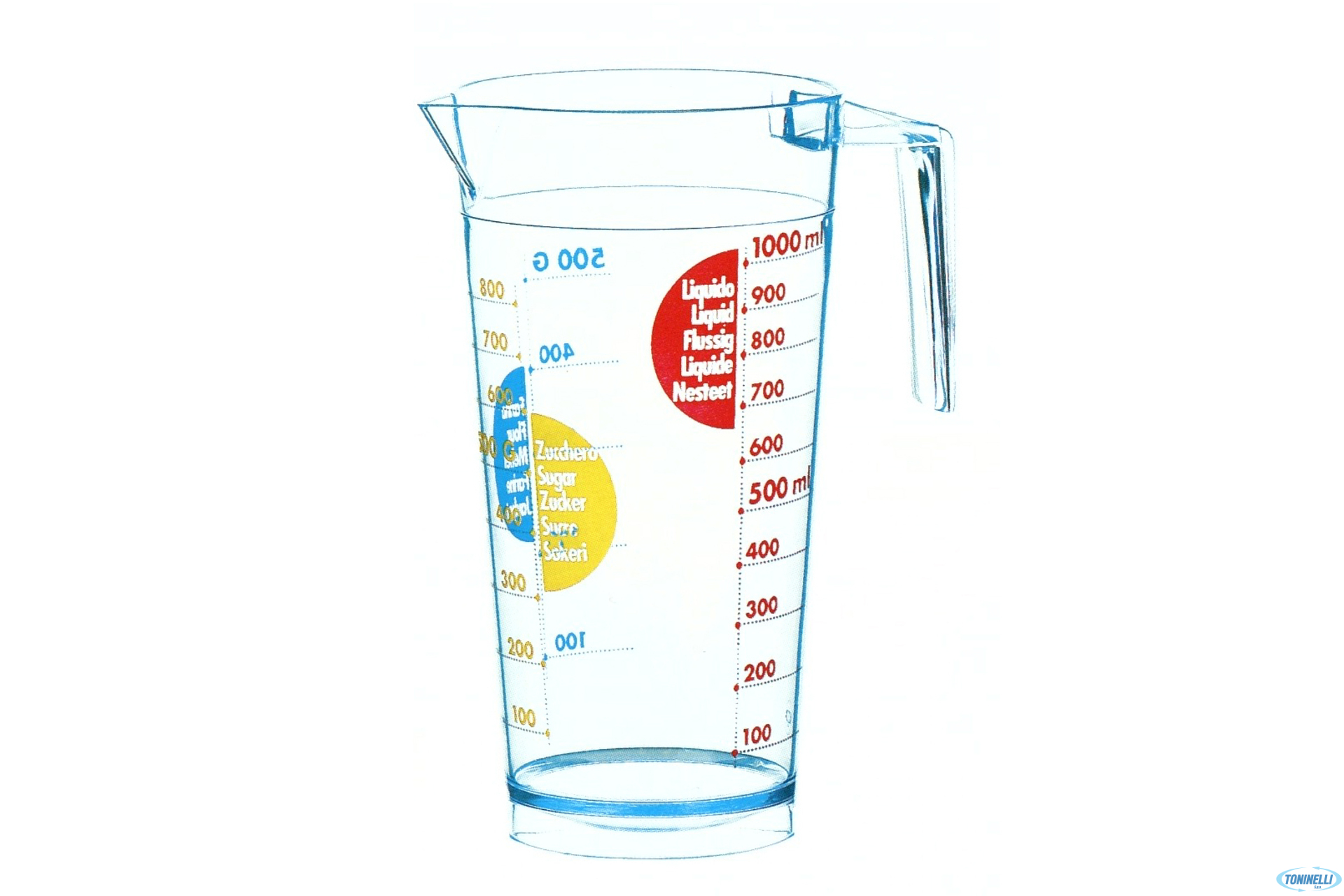 CARAFFA GRADUATA LT 1 DECOR. COSMO