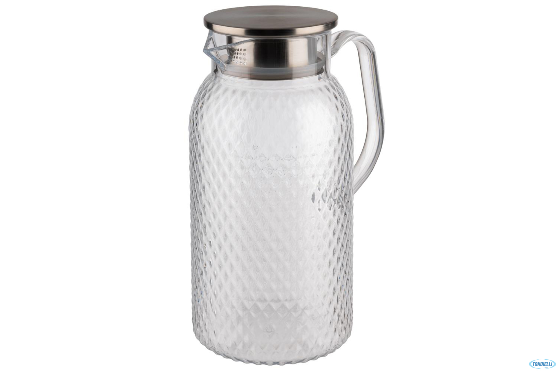 CARAFFA PER SUCCHI POLICARBONATO LT.1,8 CM11,5 H24