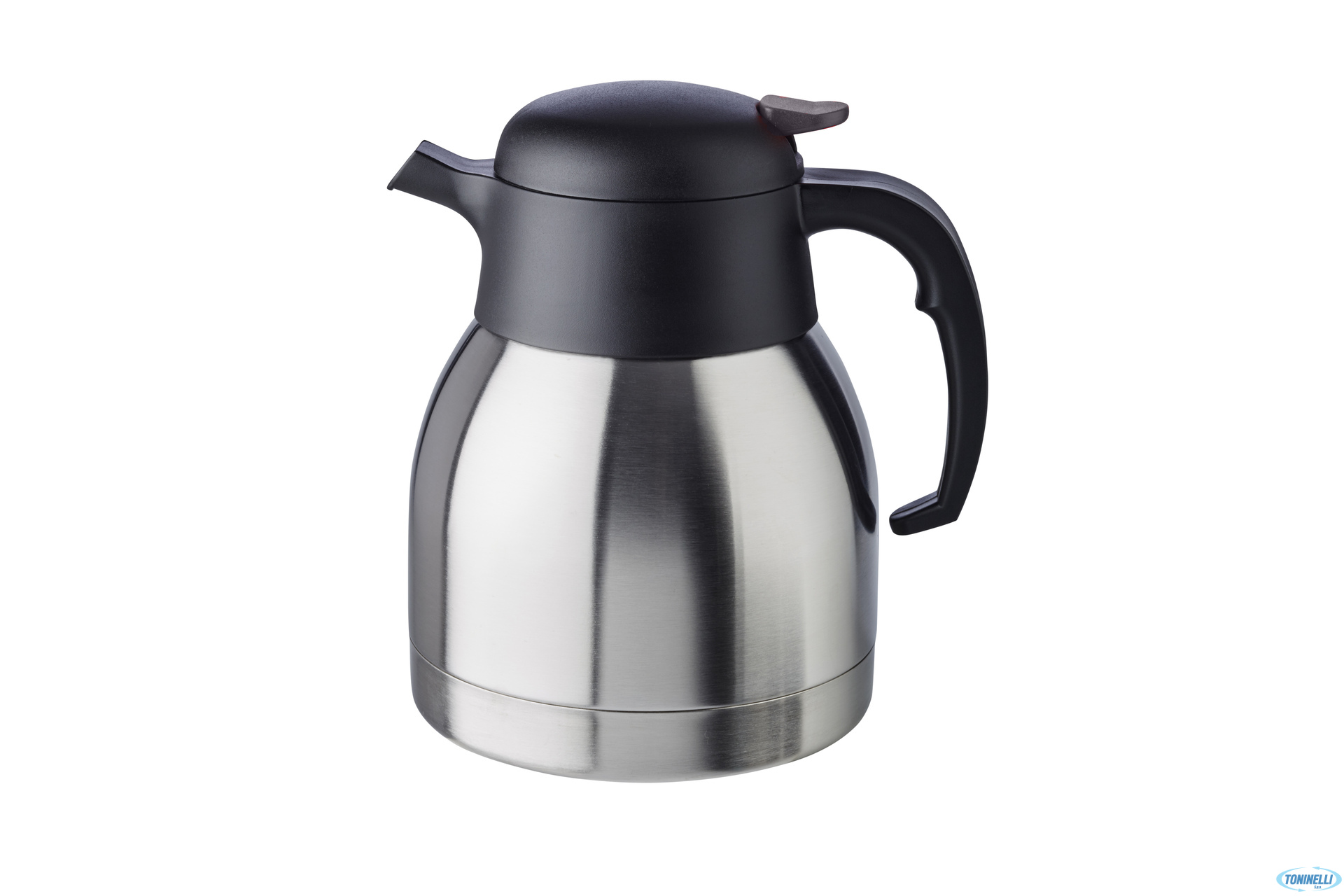 CLASSIC-CARAFFA INOX-POLIPROPILENE ISOTERMICA A DOPPIA PARETE LT.1,0 CM.14XH.19  10910