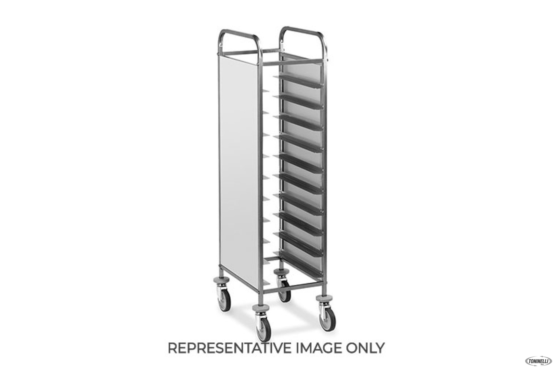 CARRELLO PORTA 12 VASSOI 45X60X172H 1472GN