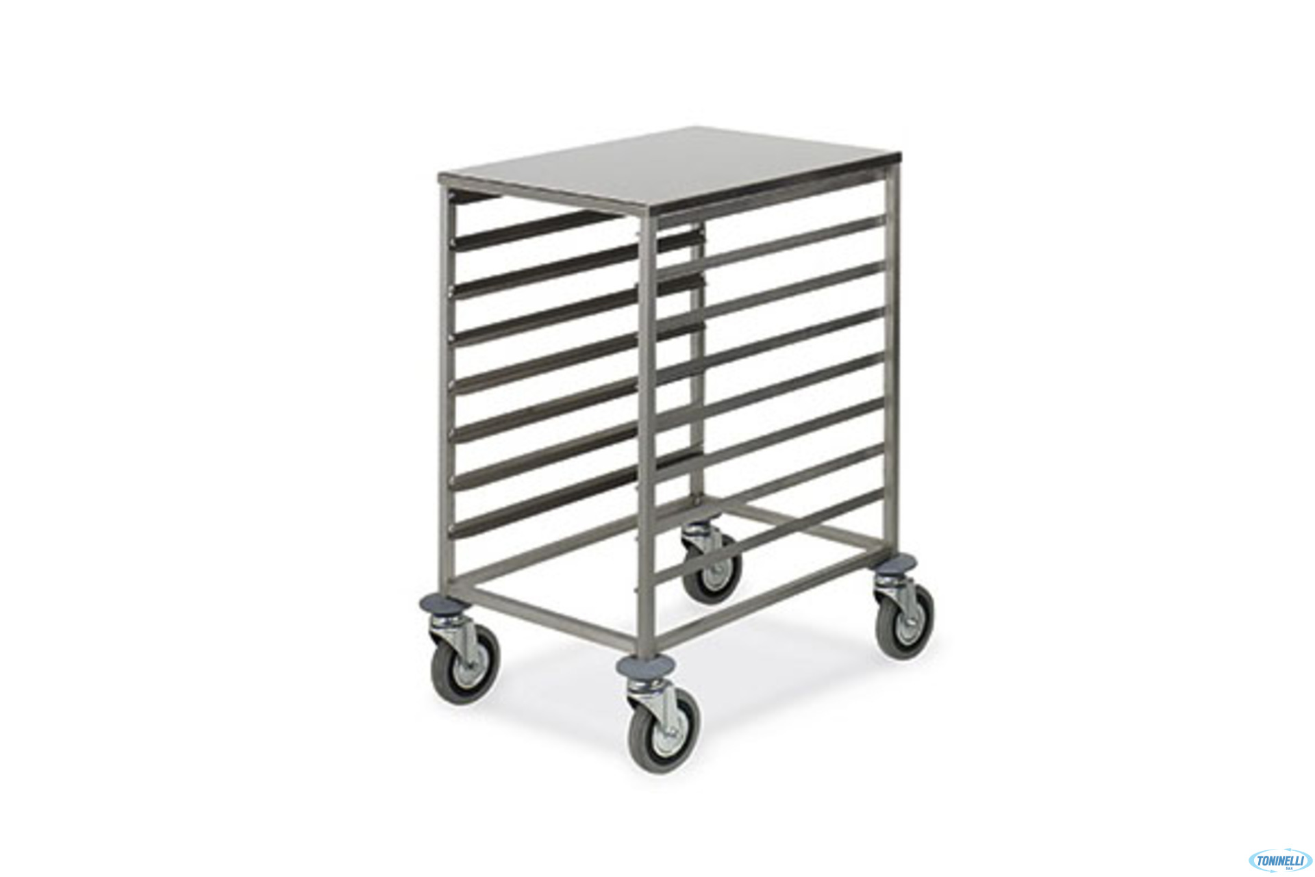 CARRELLO PORTA 8 TEGLIE CM52X72X85 2078
