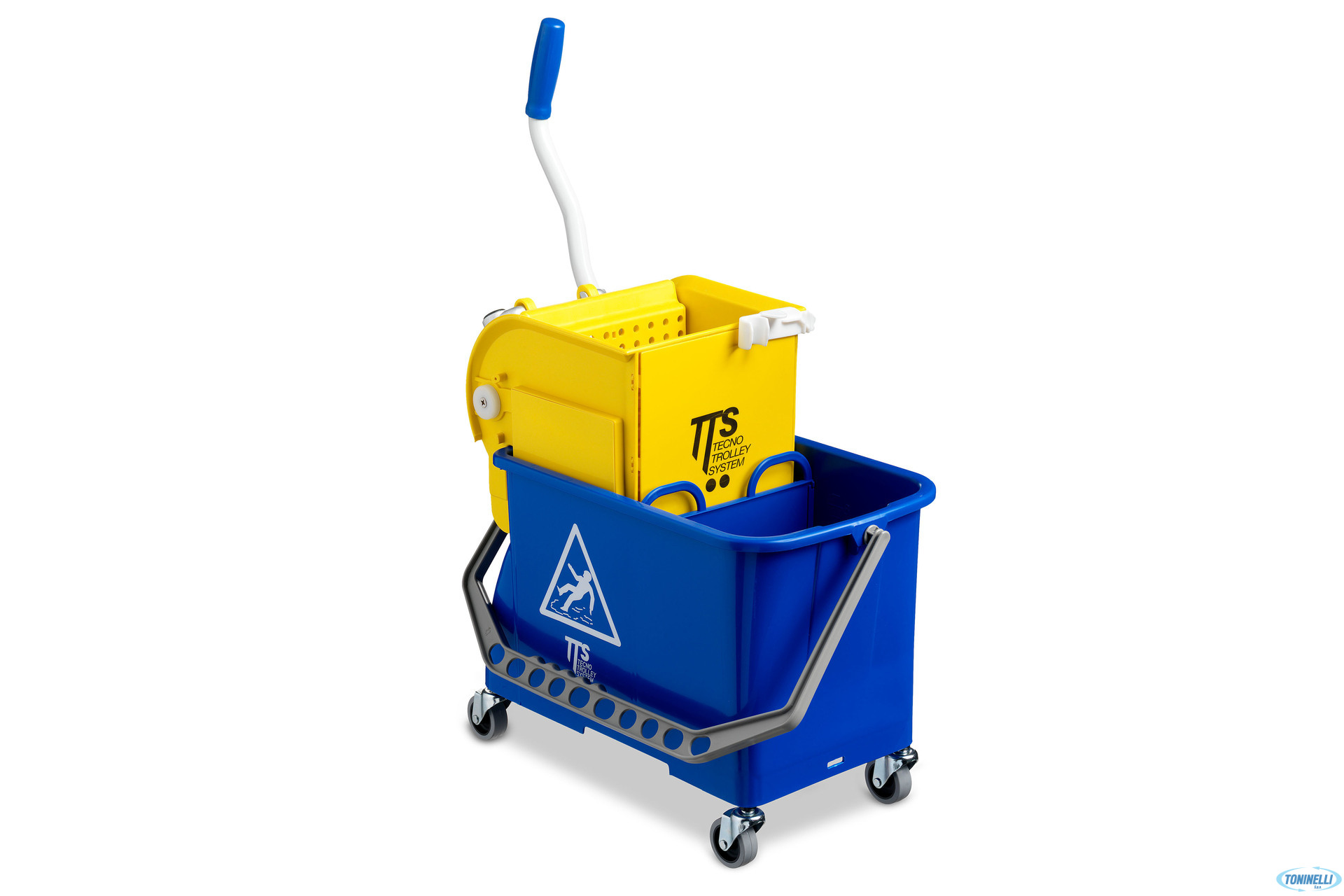 CARRELLO SECCHIO DOPPIO LT.20