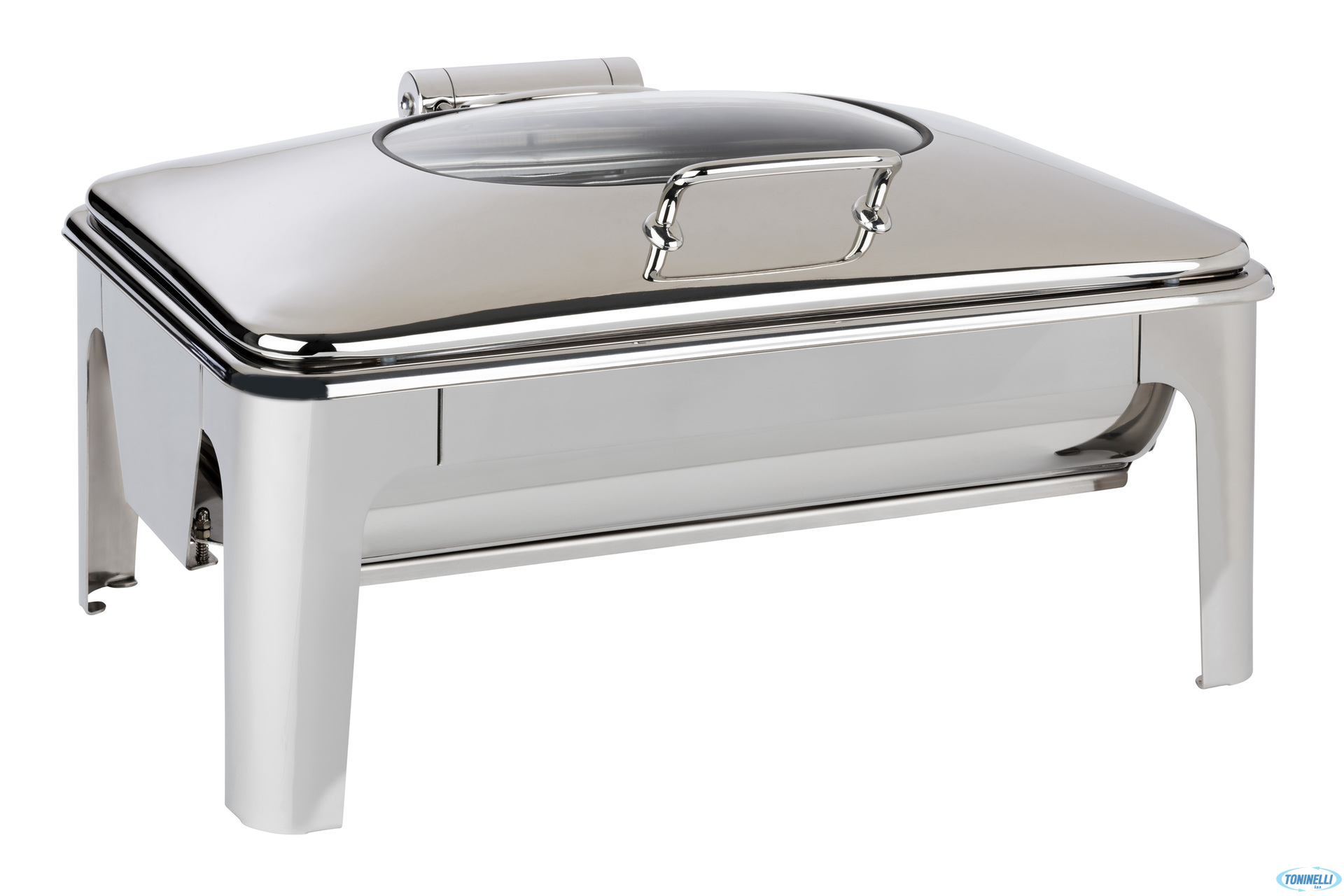 CHAFING DISH GN 1.1 CM.60X42 LT.9 ACCIAIO 18.8  12322  PIASTRA AD INDUZIONE ACQUISTABILE SEPARATAMENTE CODICE APS 12295 -