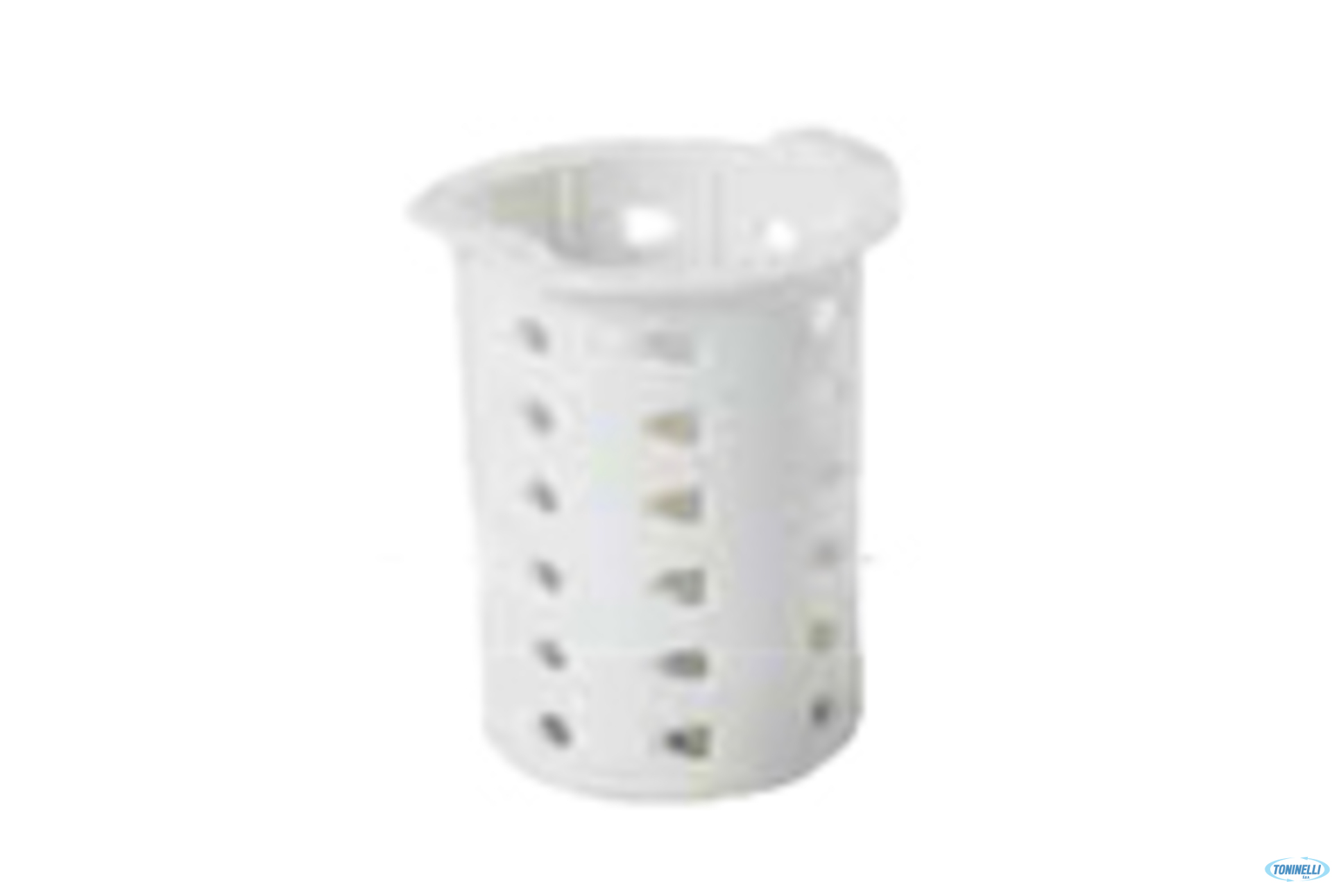 CILINDRO PER POSATE IN POLIPROPILENE BIANCO