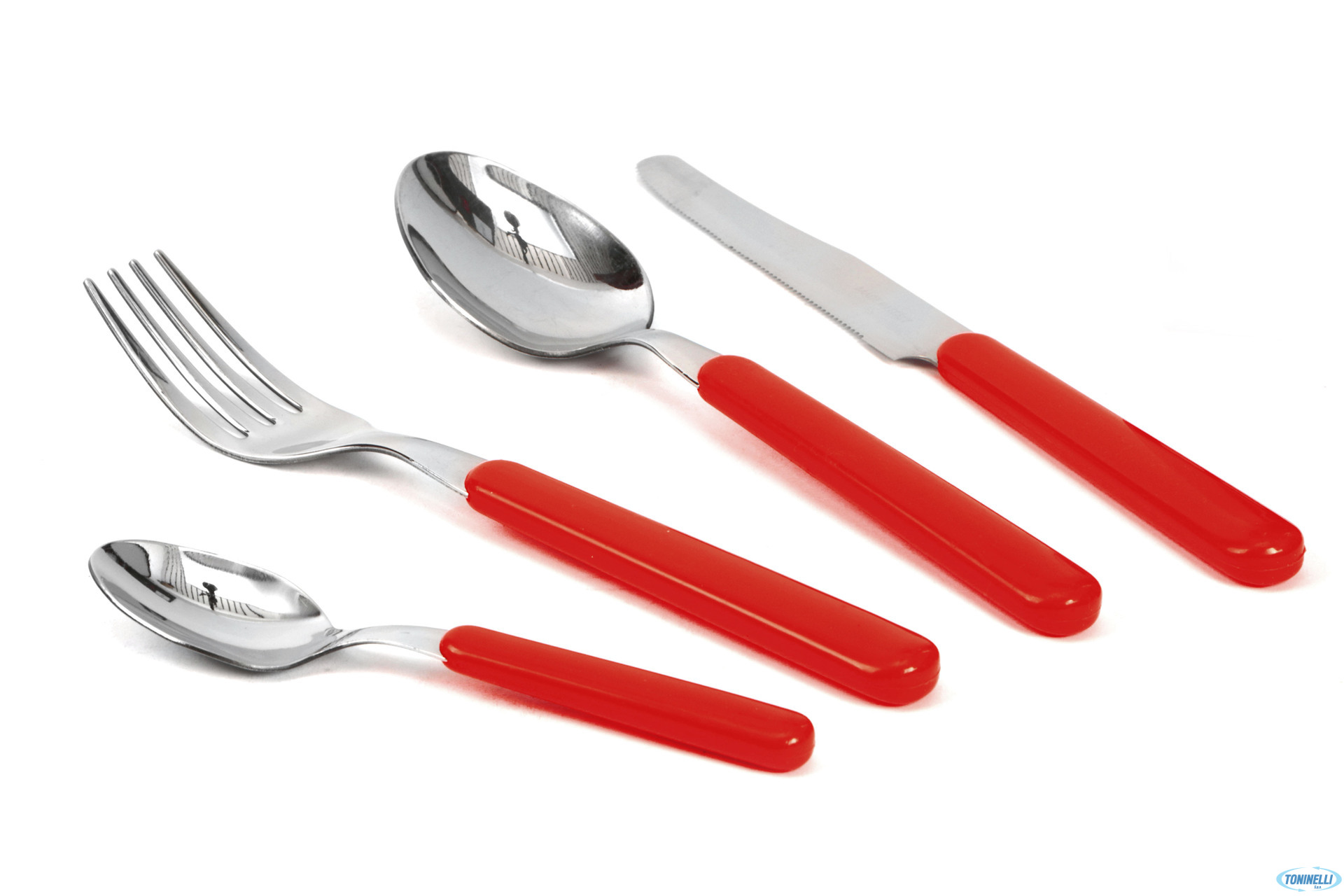 COLORANDO-SET 24 POSATE ROSSO   COL5068R