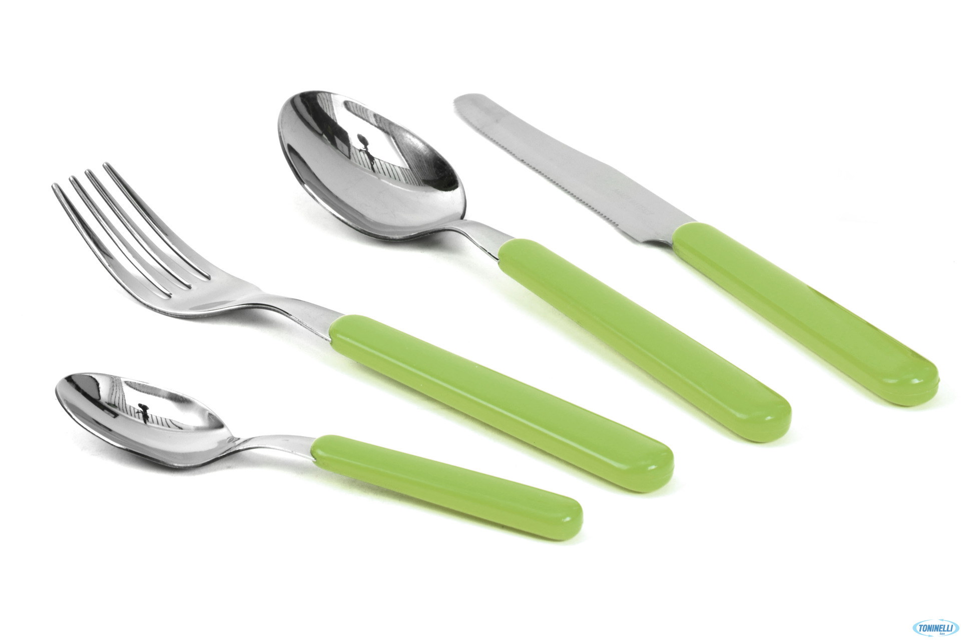 COLORANDO-SET 24 POSATE VERDEMELA COL5051AG
