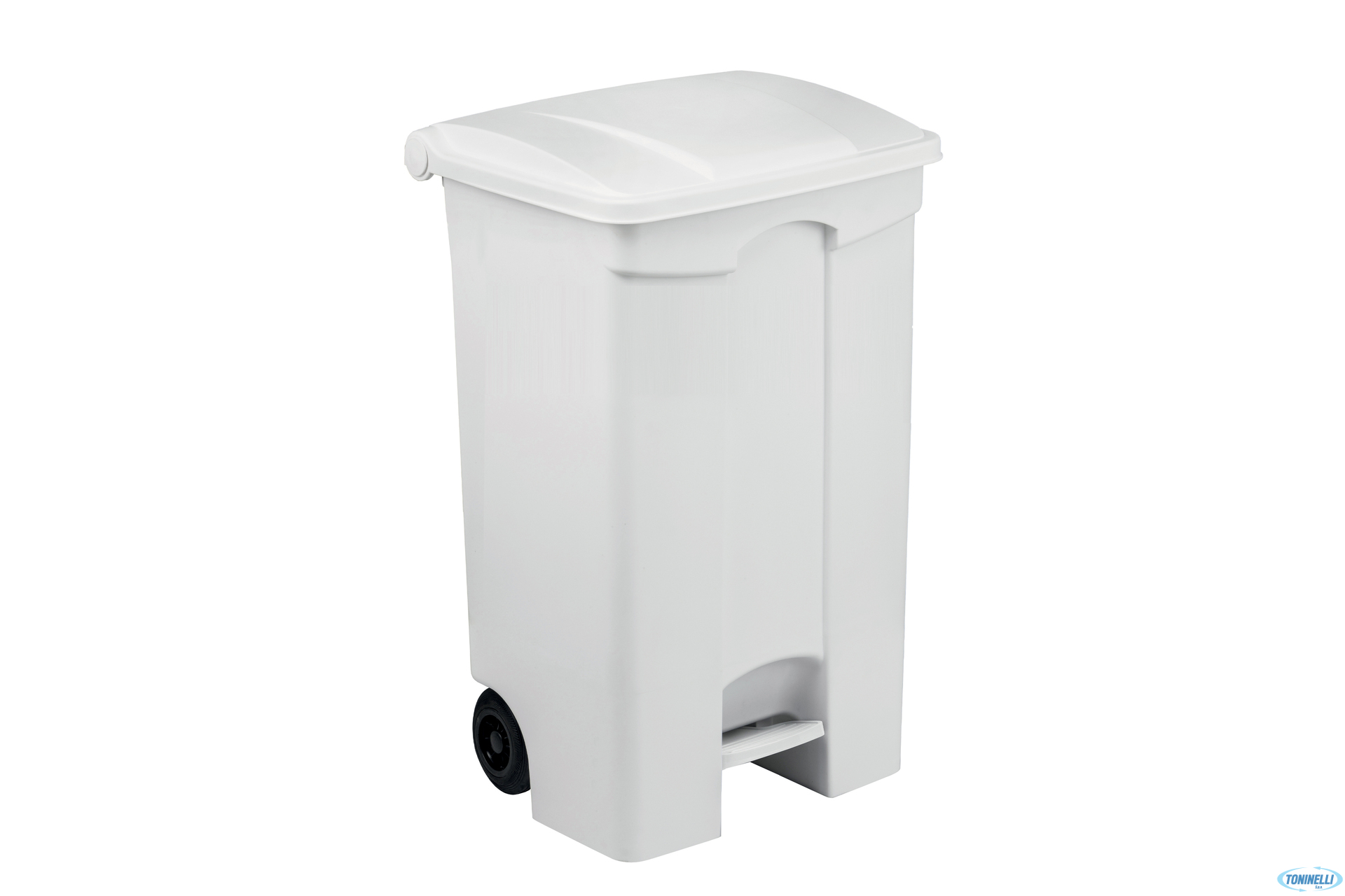 CONTITOP MOBILE-CONTENITORE RIFIUTI MOBILE A PEDALE BIANCO 90L CM 50X40 H 82 115590