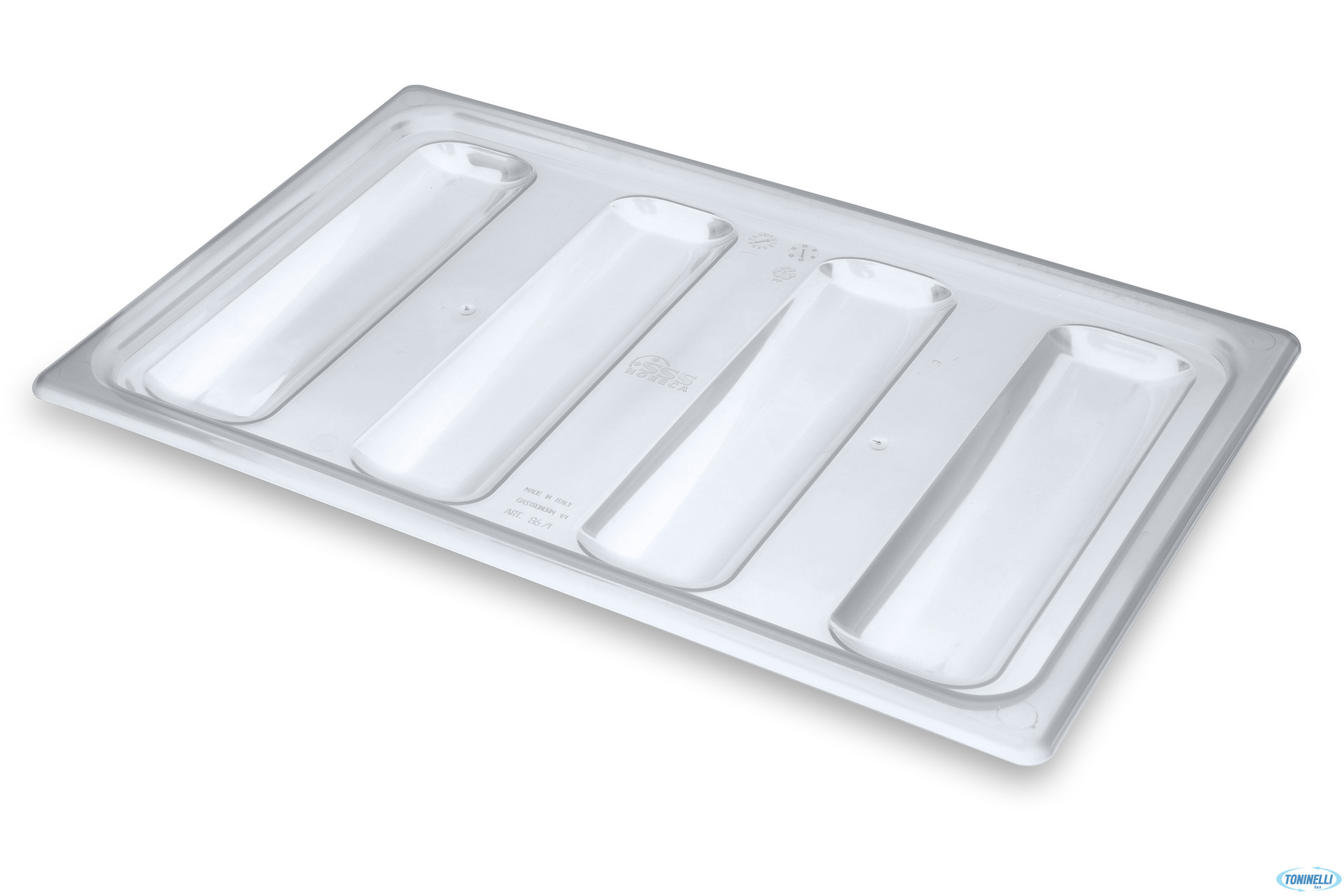 COPERCHIO PER PORTAPOSATE HORECA CM 32,5X53XH.2 TRASPARENTE CODICE 23996