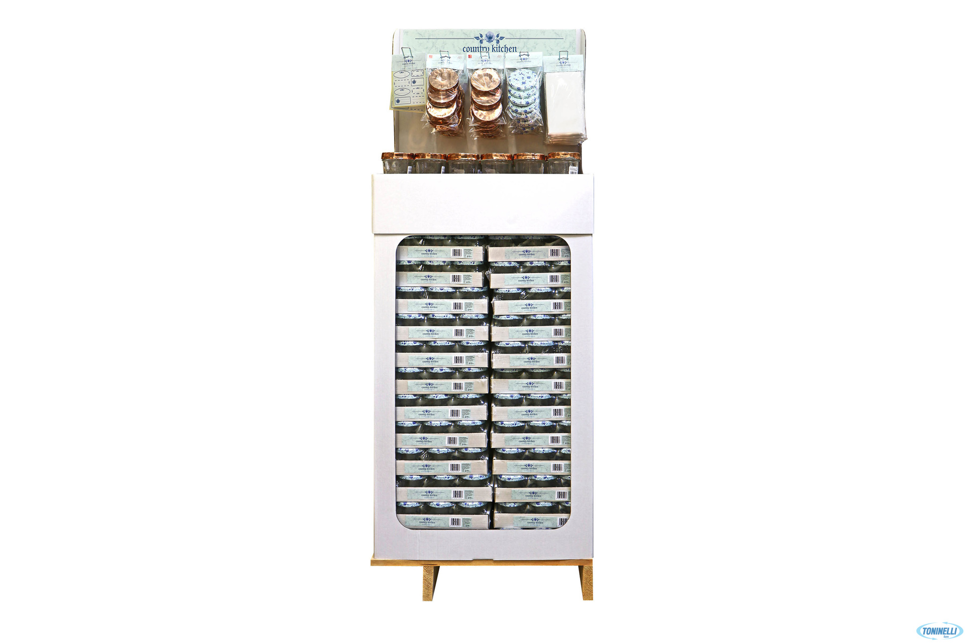 COUNTRY KITCHEN-DISPLAY CARTONE 145 PZ