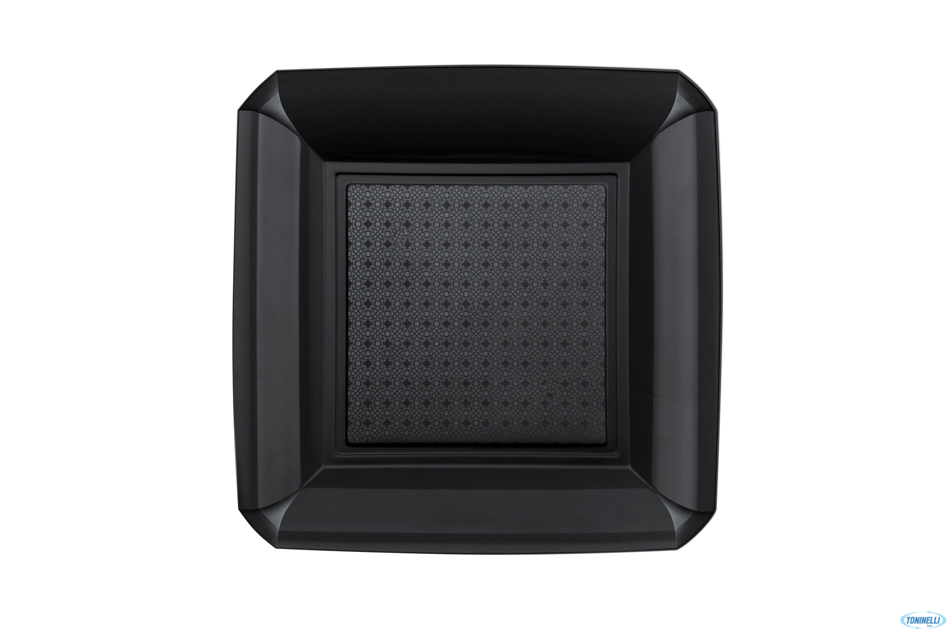 DANDY NERO-PIATTO PIANO 18X18 CONFEZIONE 20 PEZZI NERO F603301910