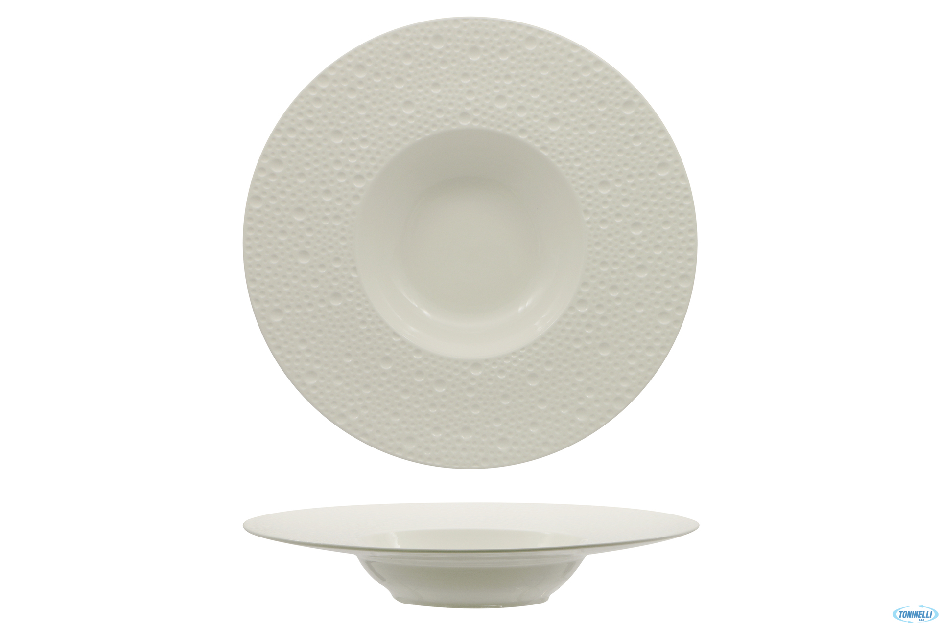 DEVA BIANCO-PASTA BOWL CM 30 INTERNO CM 15 ALLUMINA