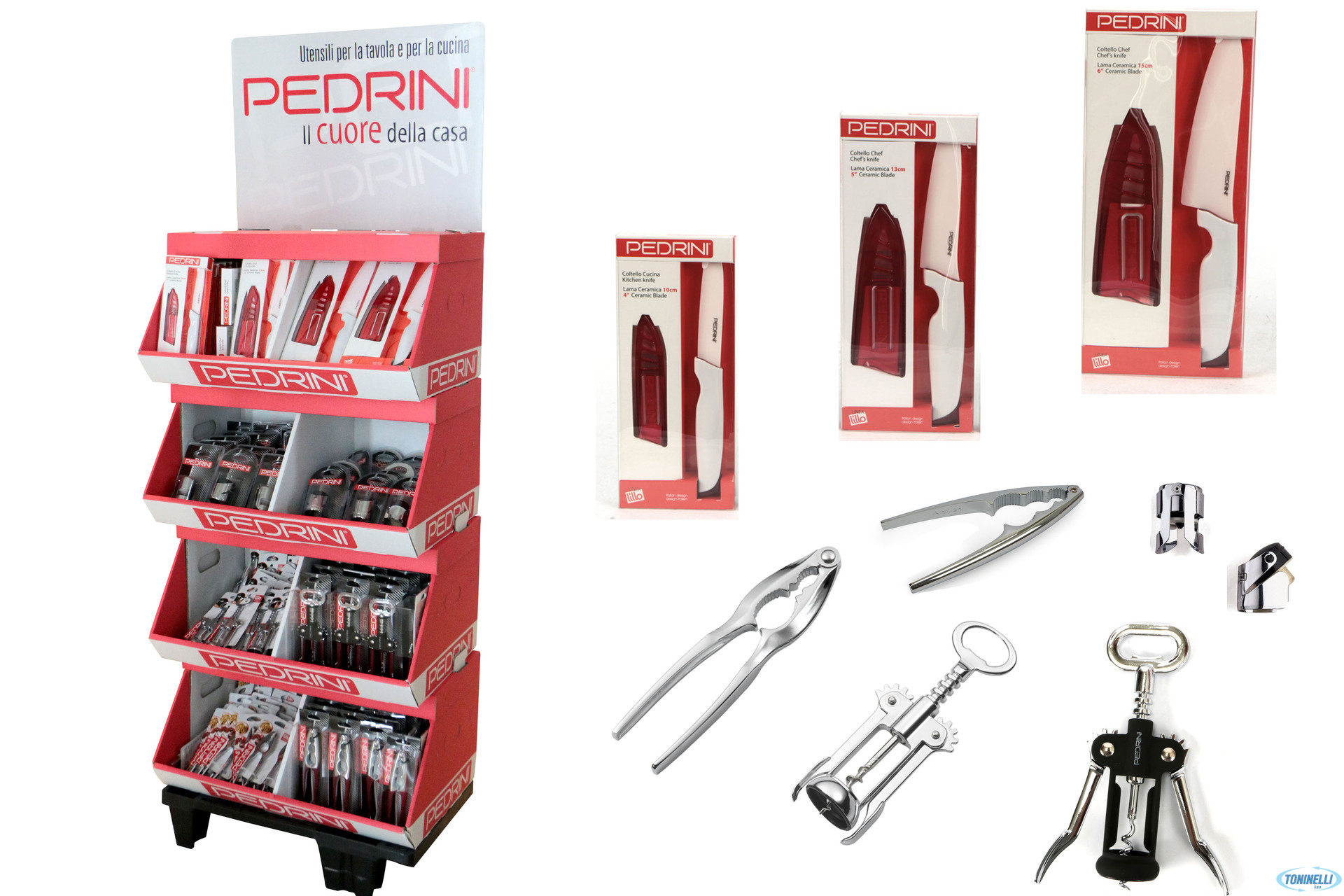 ESPOSITORE GADGETS A CASSETTI 60X40X125 PZ.216 PEDRINI W1631 PEDRINI