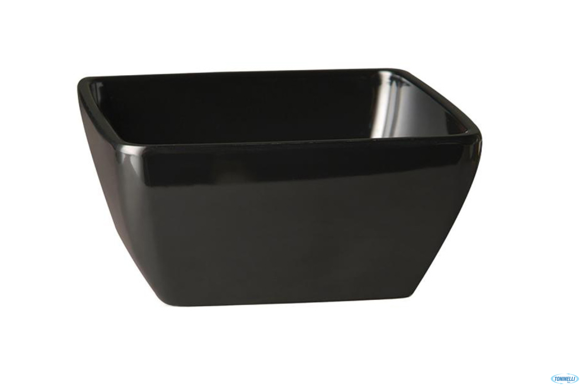 FRIENDLY BOWL-COPPETTA IN POLIETILENE NERA CM 12,5H6,5 LT 0,4