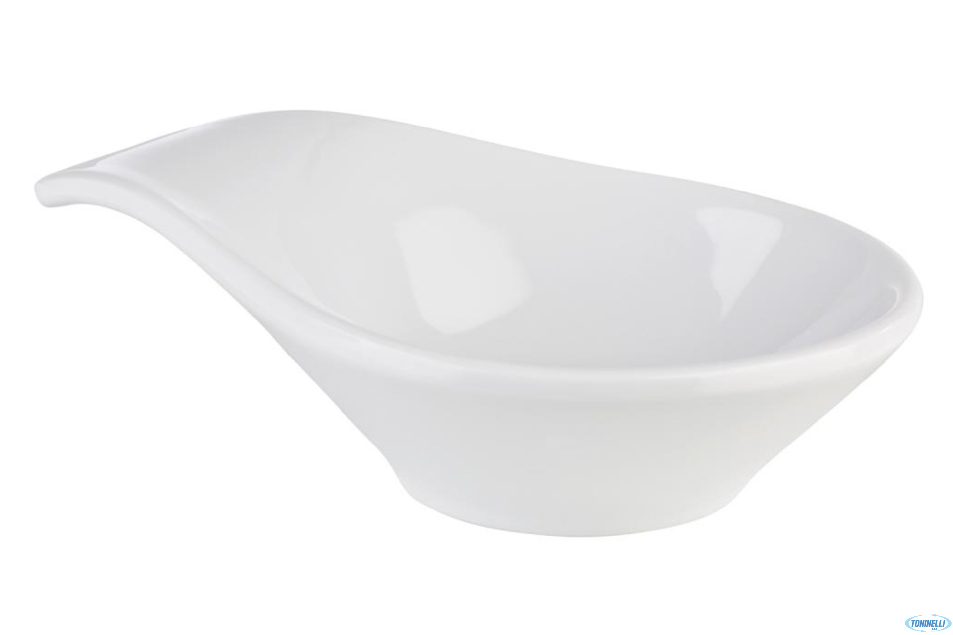 FRIENDLY BOWL-COPPETTA POLIETILENE BIANCA 11,5 X7,5 H3 LT 0,06  IMPILABILE, LAVABILE IN LAVAST. NON ADATTA AL MICROONDE