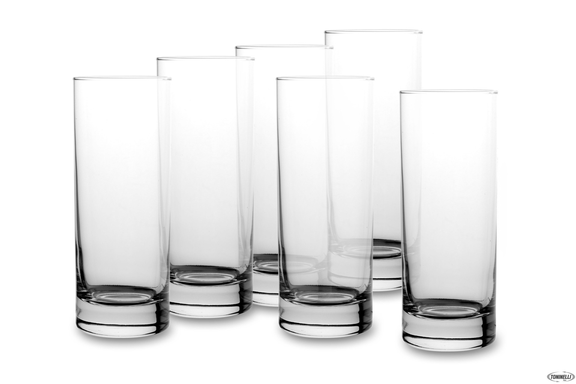 GINA CONF.6 BICCHIERI LONG DRINK CL.28 FORMA ALTA 510130