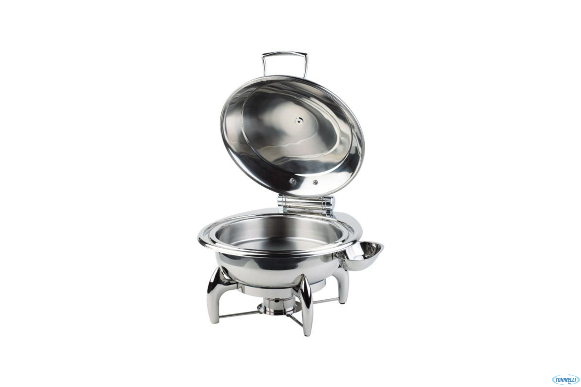 GLOBE-SCALDAVIVANDE TONDO COP.INOX CM. 12393