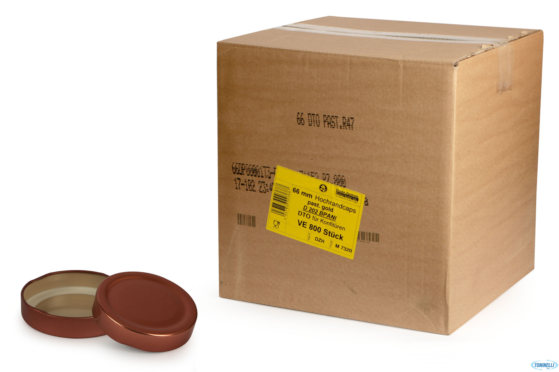GOURMET DWO-SCAT.800 COPERCHI A VITE RAME 66MM-25260