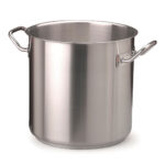 PENTOLA ACCIAIO INOX CON 2 MANIGLIE INOX INDUZIONE CM 41 H 50 LT 98