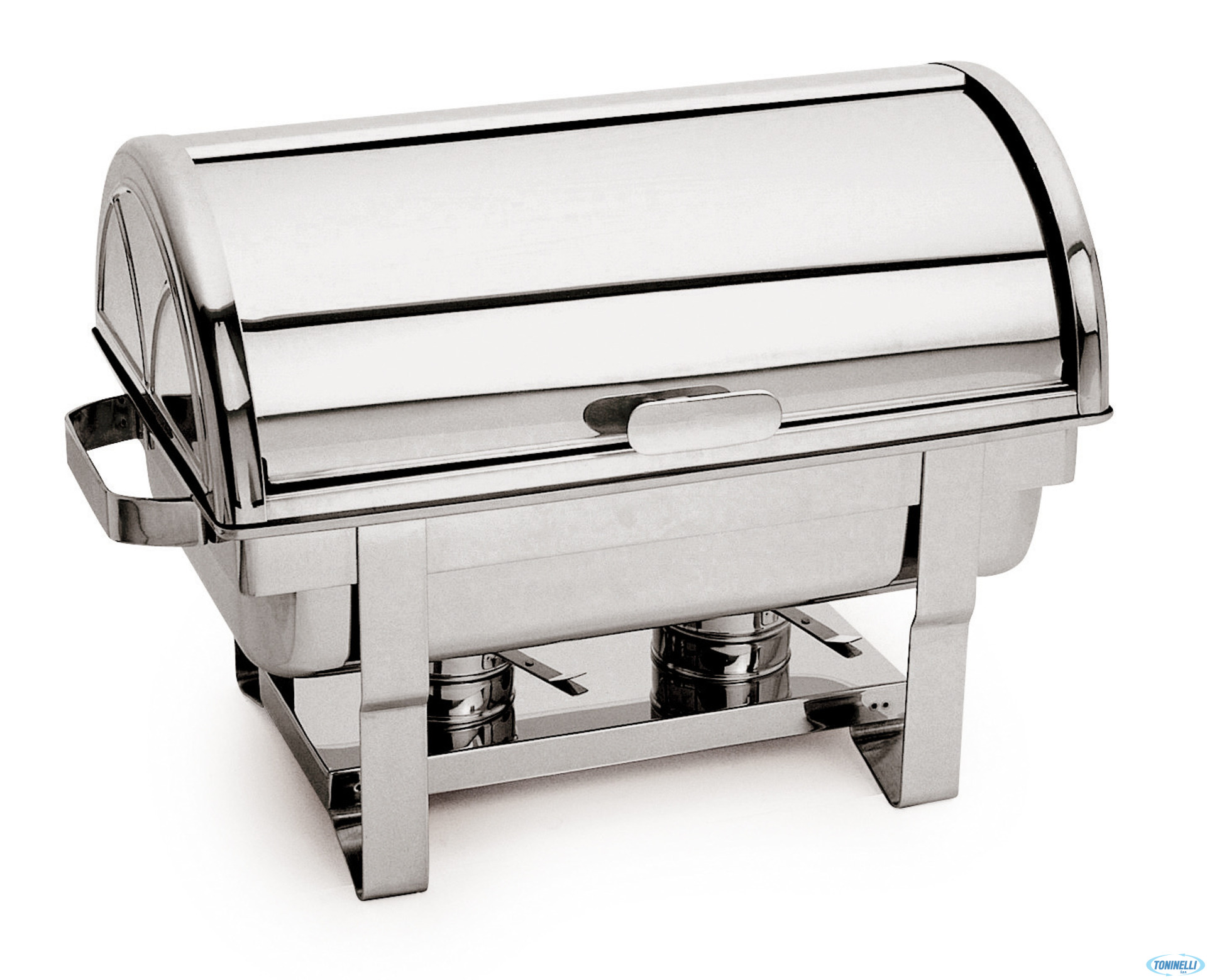 CHAFING DISH CM 64X35 H 40 MEZZO COPERCHIO ROTANTE