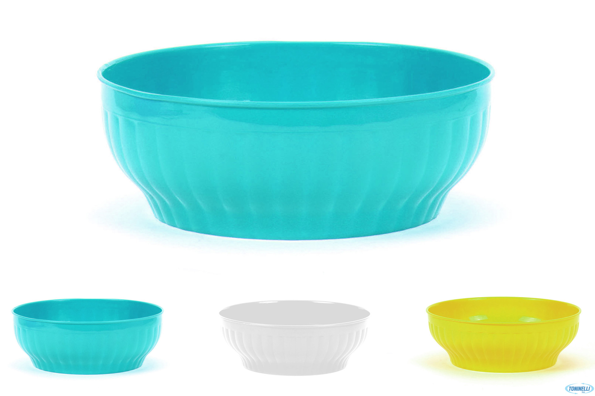 INSALATIERA COSTE PLASTICA CM 22 STF 35228