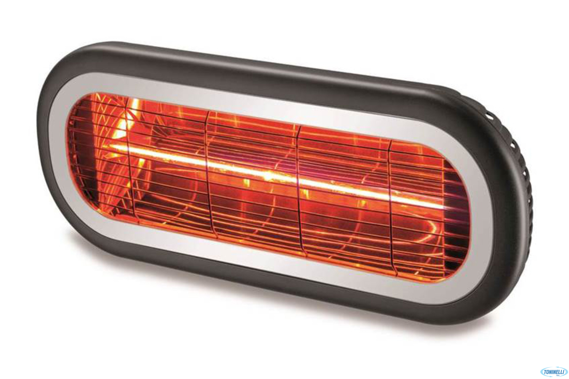 KEMPER-LAMPADA 2,0 KW LOW GLER (BASSA EMISSIONE LUMINOSA, NON ABBAGLIA) COLORE NERO CM 46X7,5H19   65438KW20N