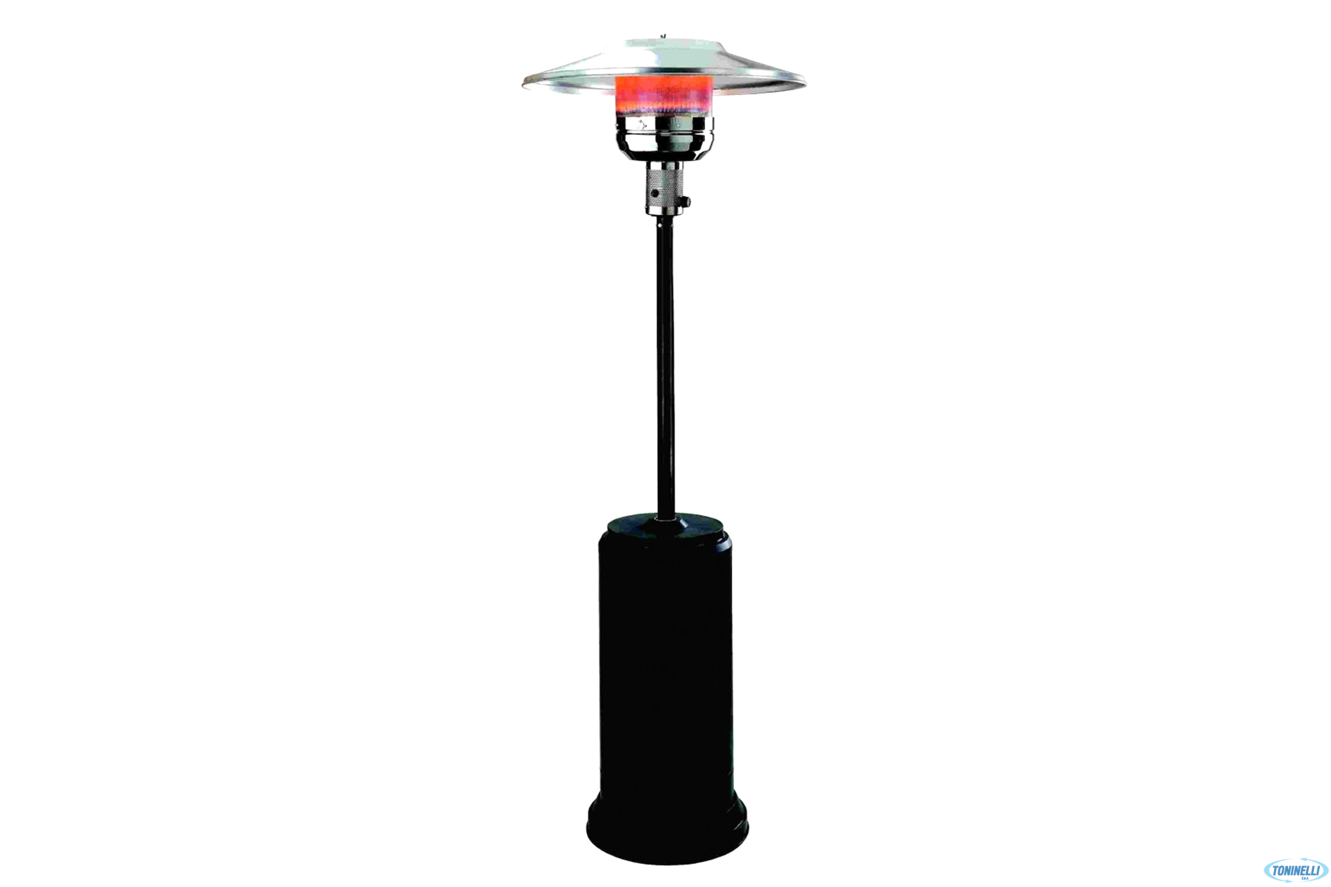 KEMPER-STUFA AD INFRAROSSI A GAS SOLEADO NERO 6541090NE