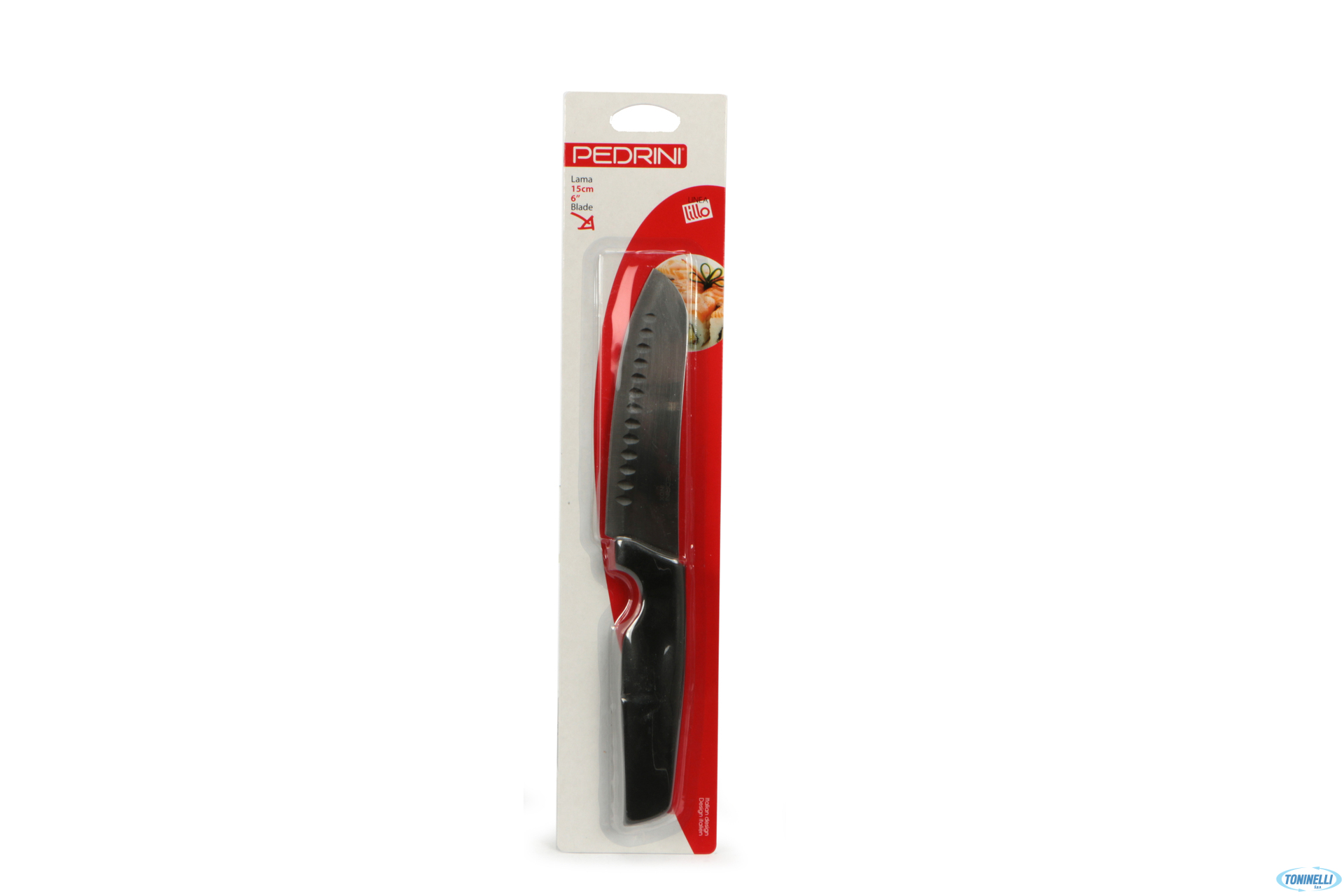 LILLO.COLTELLO SANTOKU INOX     281-420