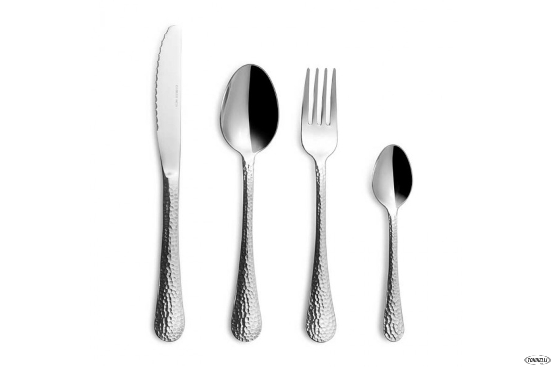 LUNA SET 24 POSATE  INOX 1,8MM COMPOSTO DA CUCCHIAIO TAVOLA-FORCHETTA TAVOLA-COLTELLO TAVOLA-CUCCHIAINO CAFFE