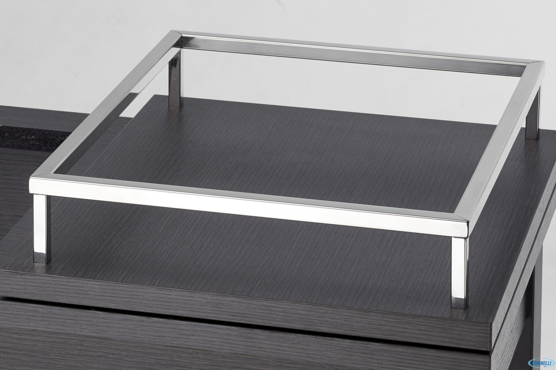 LUX-TOP BAR CON RINGHIERA CM 41X50X10,5 ROVERE SCURO V420451T02