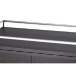 TOP BAR CON RINGHIERA CM 90X50X28H ROVERE CHIARO V420451T03